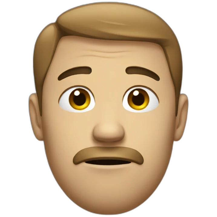 sad guy emoji