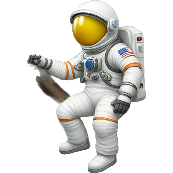 Astronaut in the tree emoji
