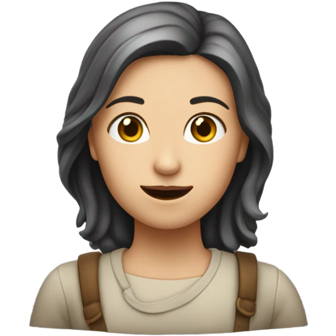 Ein Mädchen was nur Schreit emoji