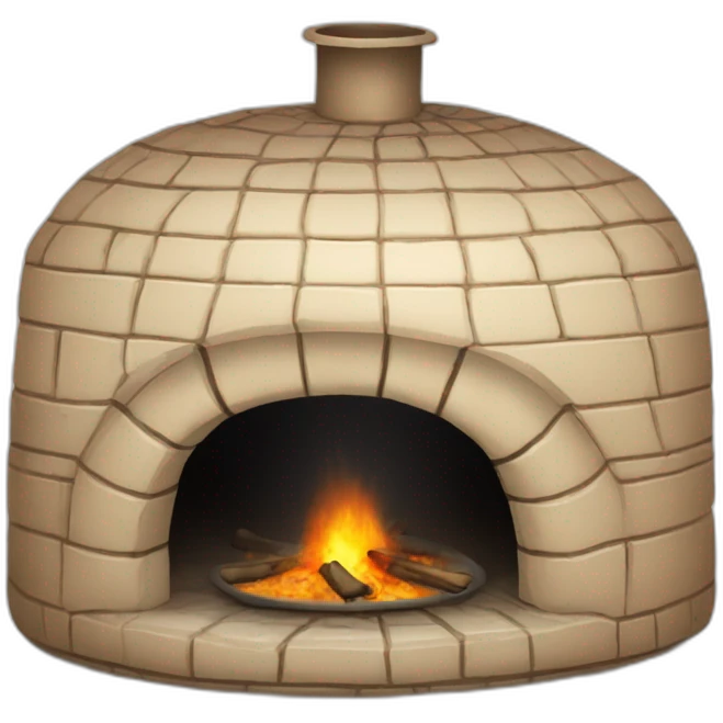 Traditional Uzbek oven Tandir emoji