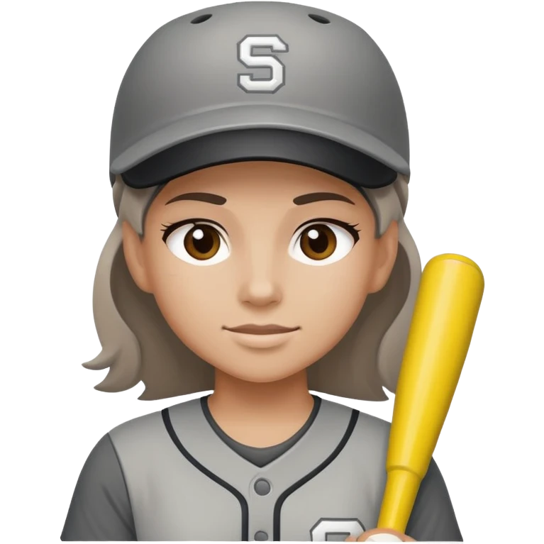 Team ladies softball greys diamonds emoji