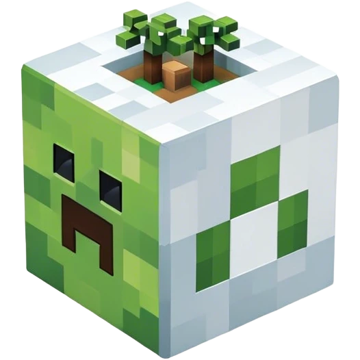 Logo Minecraft emoji