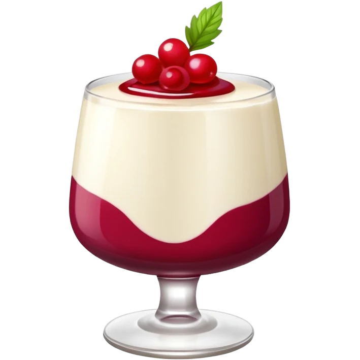 Panna cotta emoji