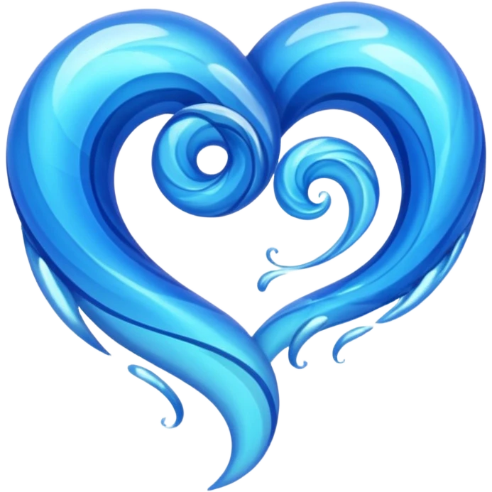 heart of sea flow emoji