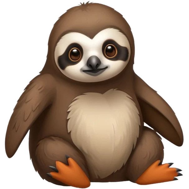 penguin sloth mixed together emoji