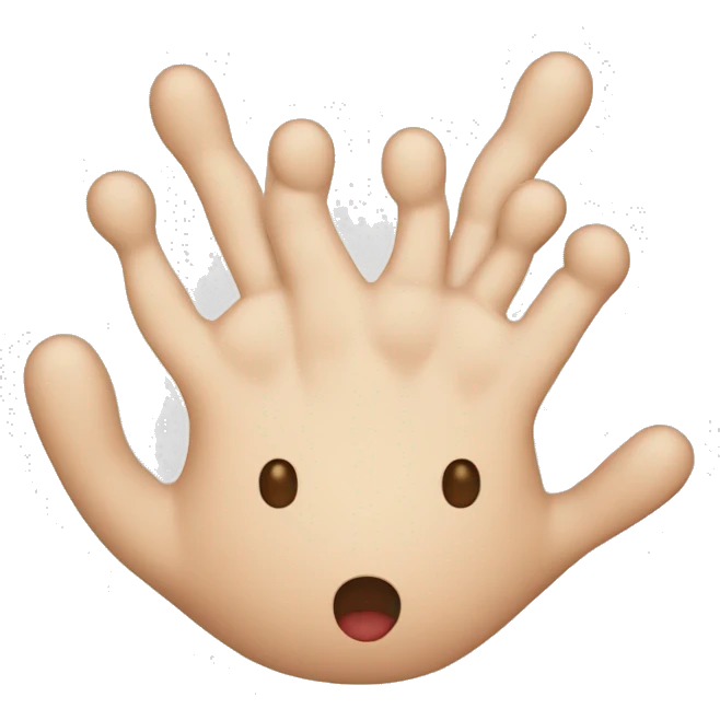 Cœur avec les main emoji