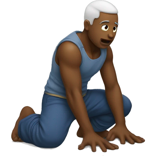 Kneeling  emoji