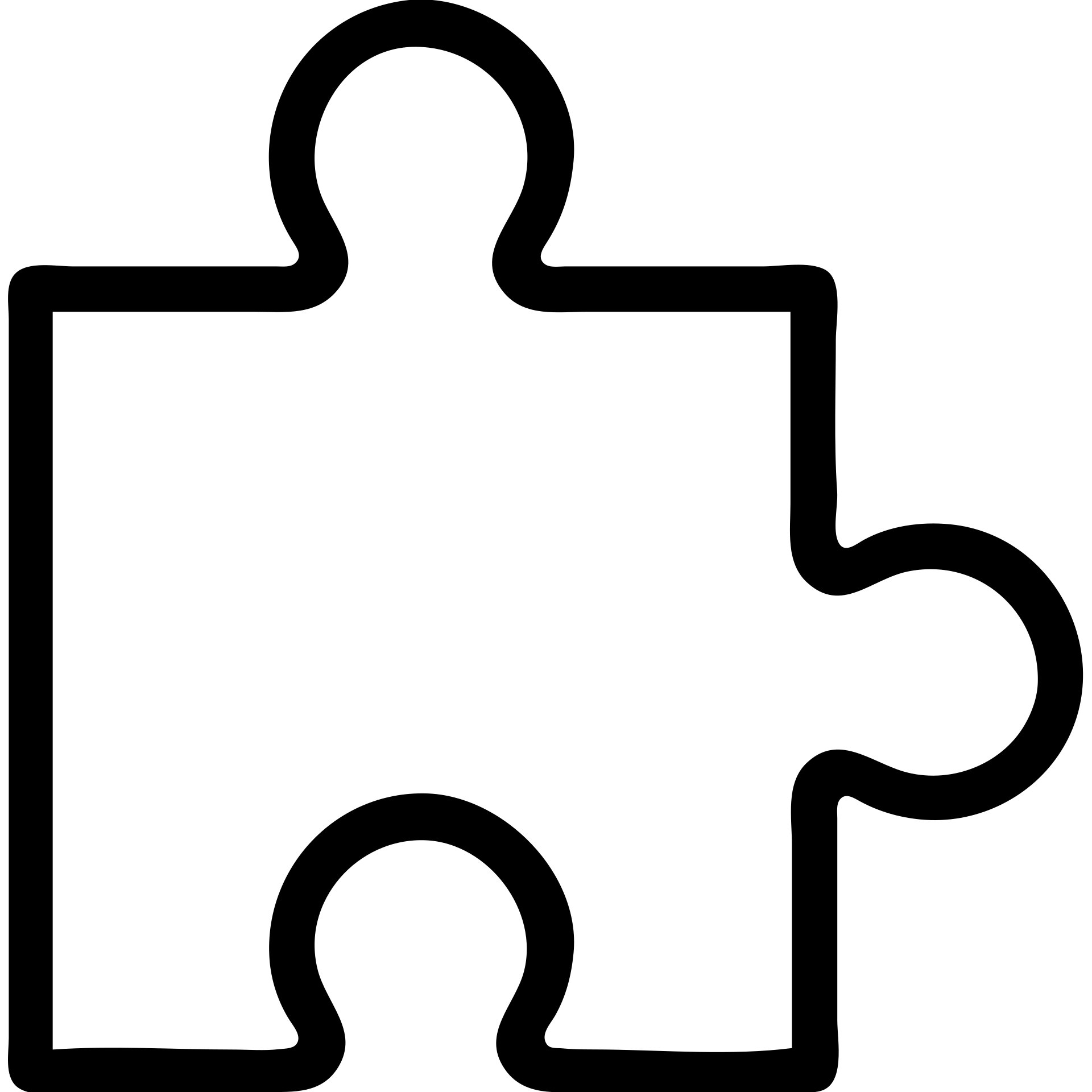 outlined no fill single puzzle piece icon emoji