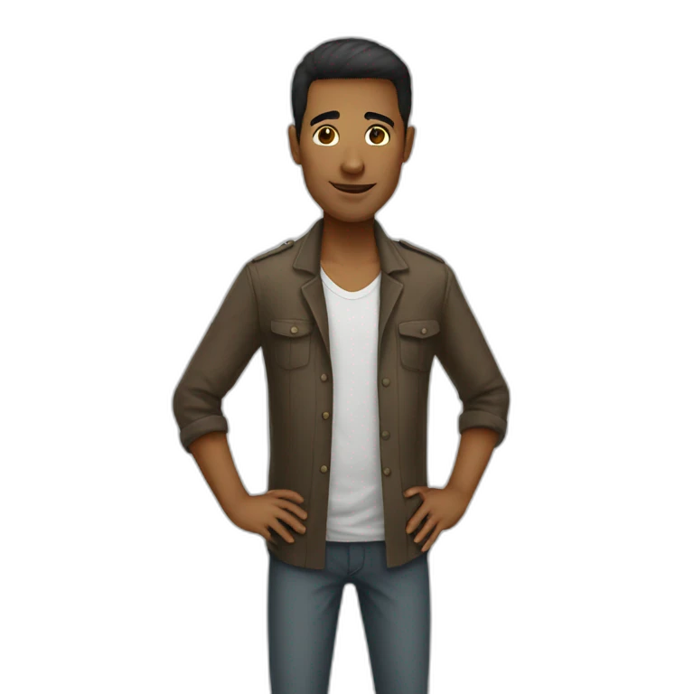 Tall emoji