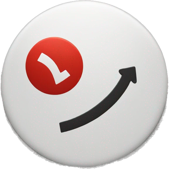 white check mark with 
red circle emoji