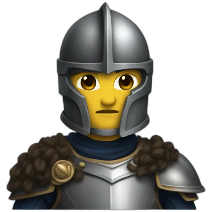 La knight emoji