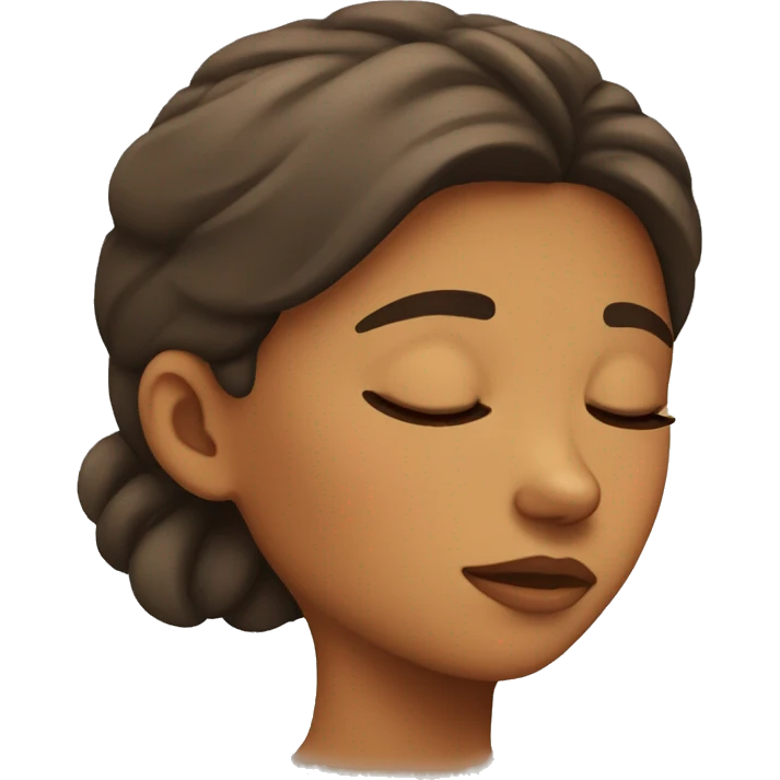Sleeping girl  emoji