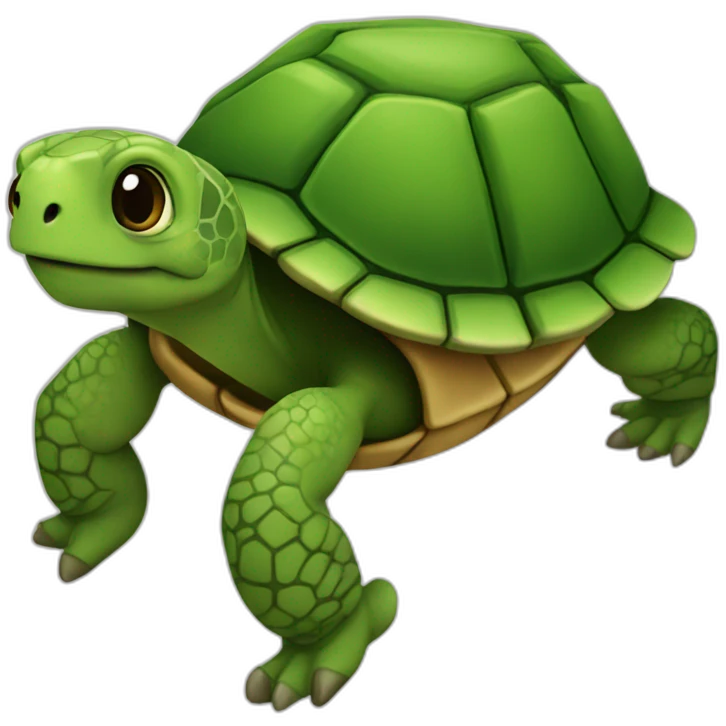 Castor sur tortue emoji