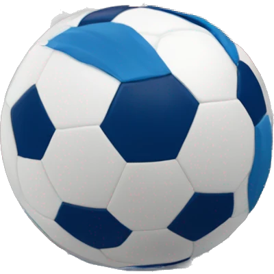 copa con una bandera dtra azul y blanc emoji