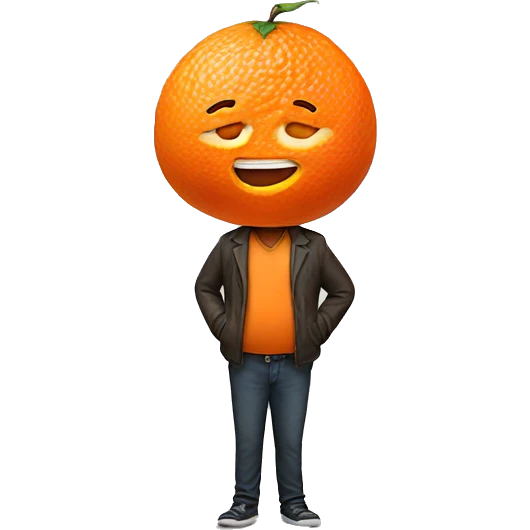 Fat clementine  emoji