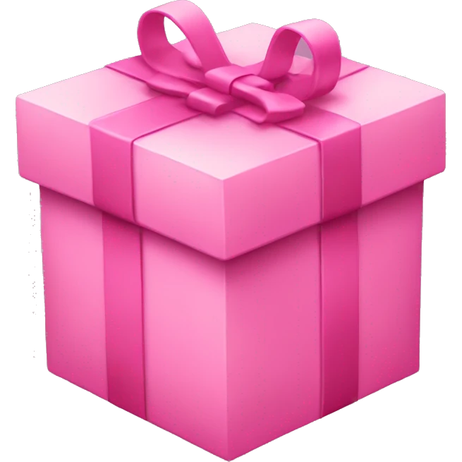 Pink box emoji