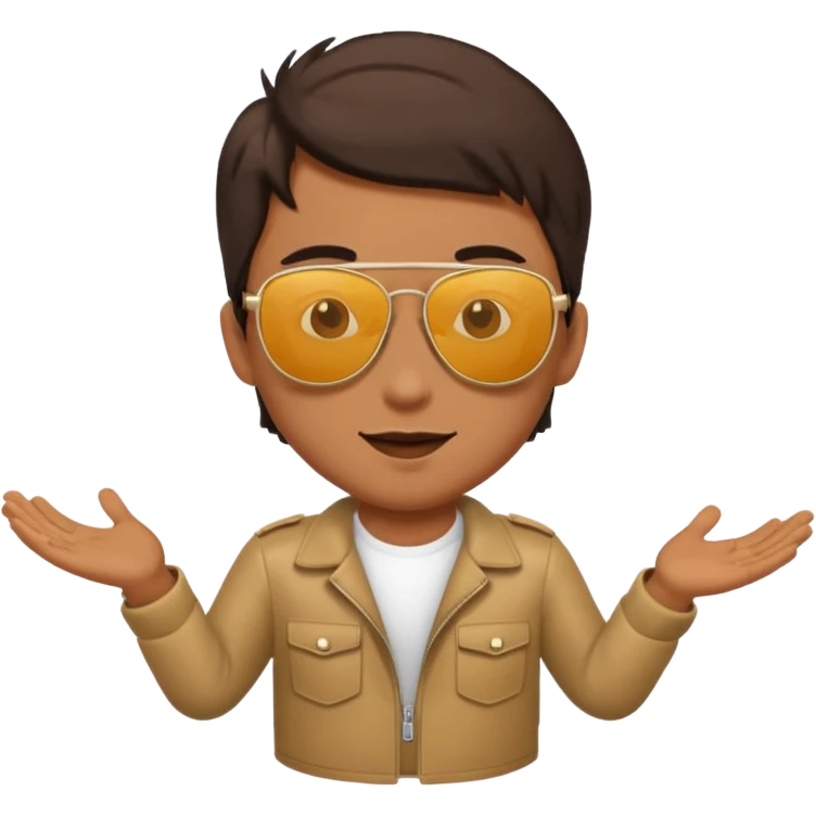 Fly with sun glasses emoji
