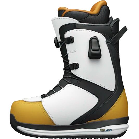 snowboarding boot, burton, boa emoji