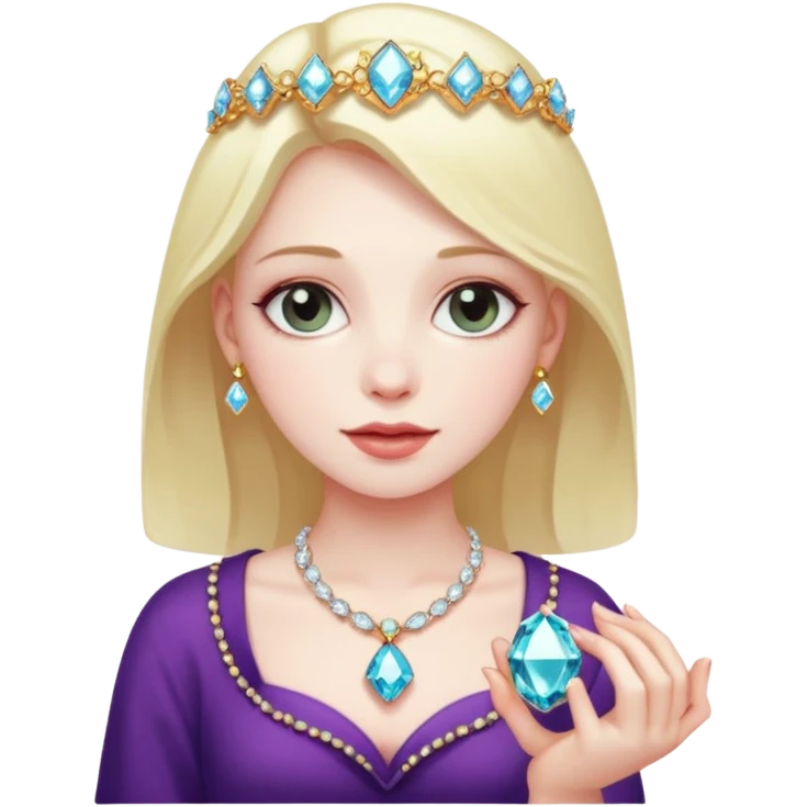 girl carry jewel  emoji