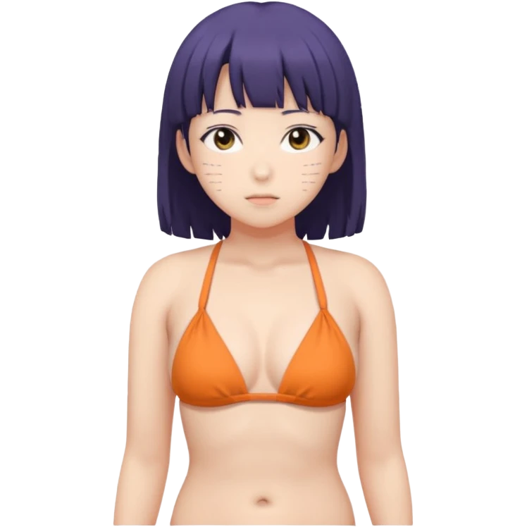 hyuga hinata bikini boops big emoji