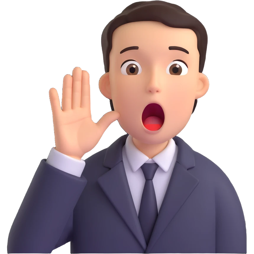 şaşırma elini ağzına götürme emoji