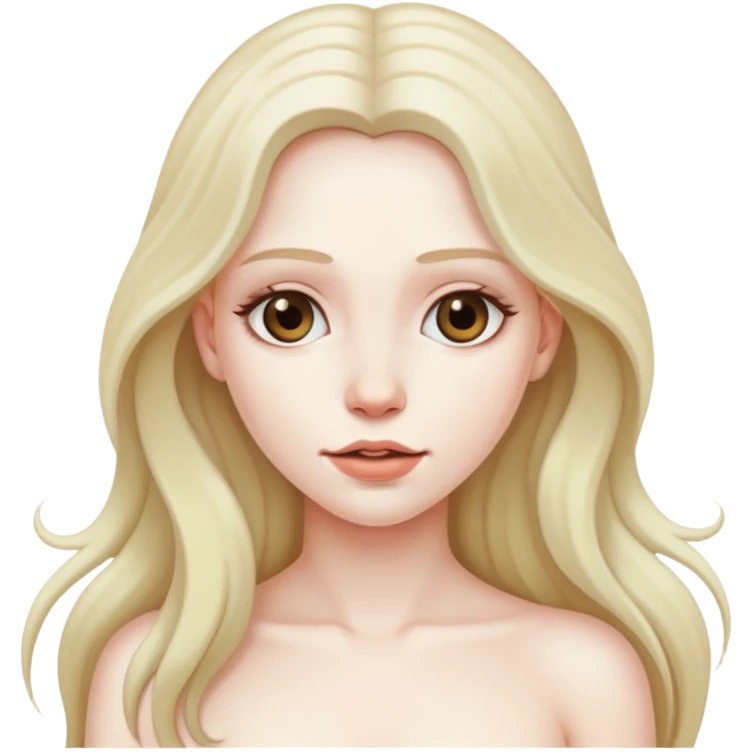 Голая женщина  emoji