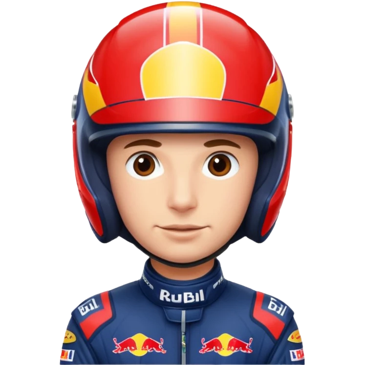 Red bull driver f1  emoji