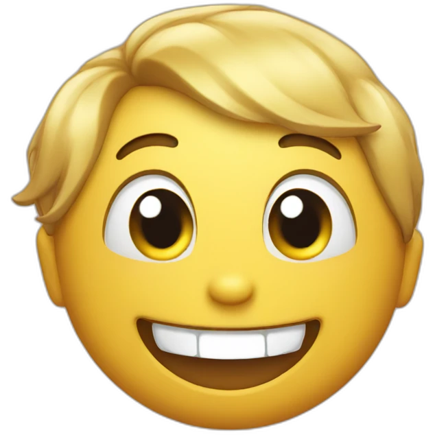 cute laugh emoji