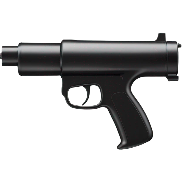 Black water gun  emoji
