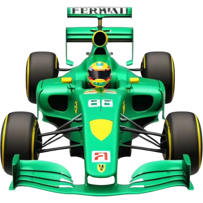 green and yellow ferrari f1 bell lewis hamilton helmet emoji