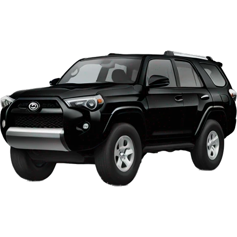 Black Toyota 4 runner emoji