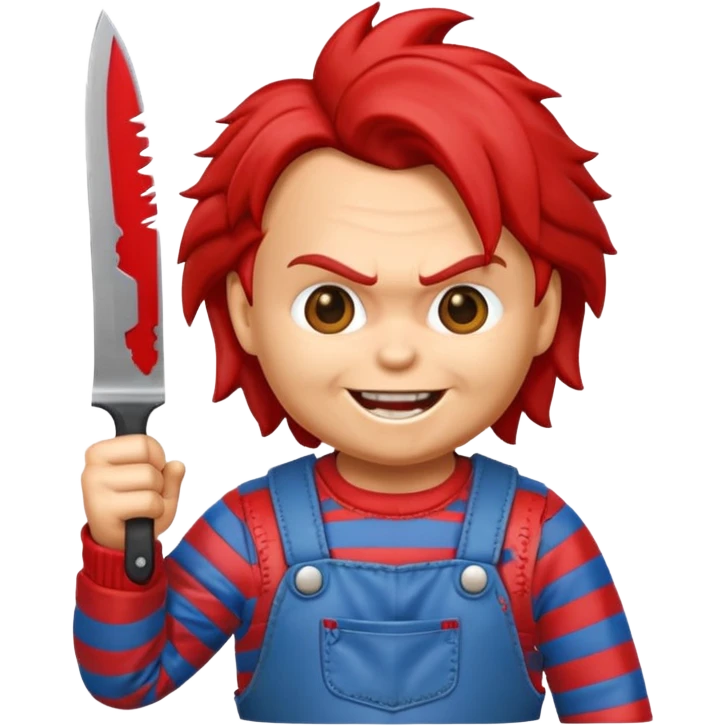 Un emojin de chuky emoji