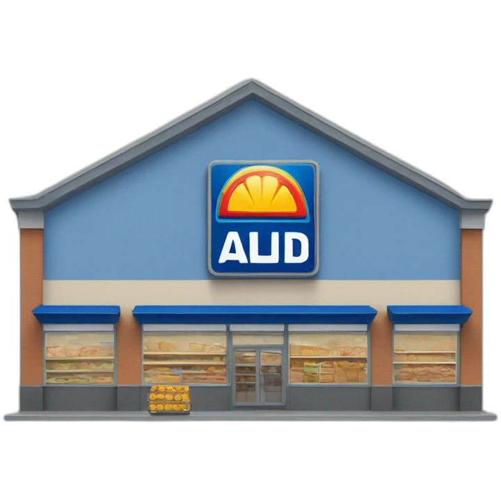 Aldi store emoji
