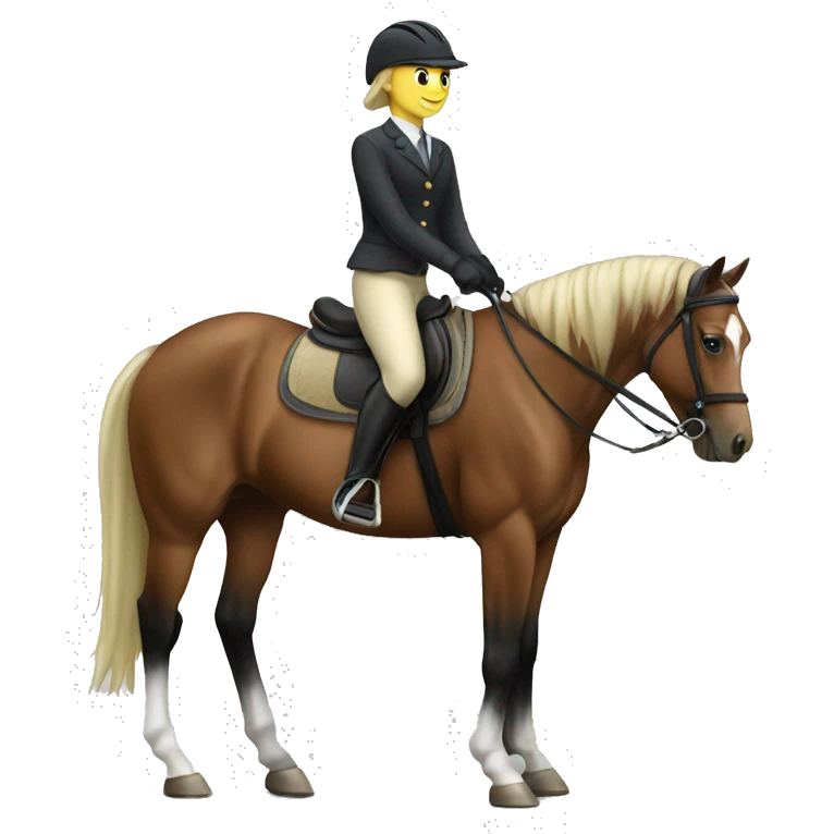 Equestrian emoji