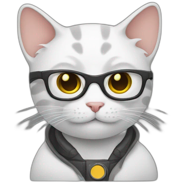 cat programmer emoji
