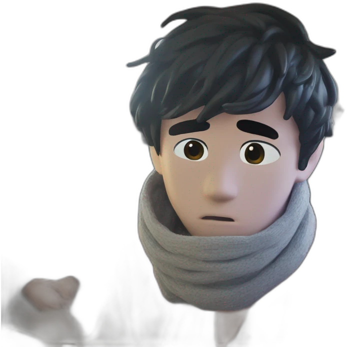 "cool scarf guy meme" emoji