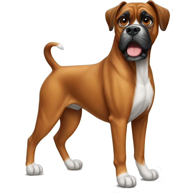 German Boxer Dog emoji