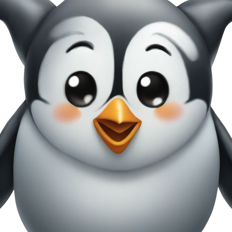 smiling penguin emoji