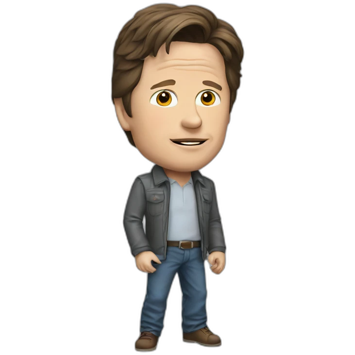 Michael j fox emoji