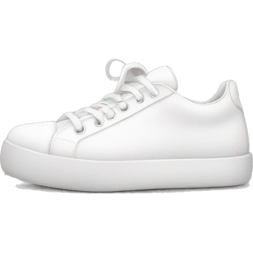 white shoes  emoji