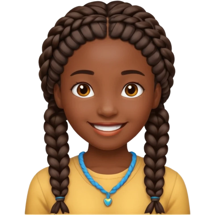 Barca niña Negrita emoji