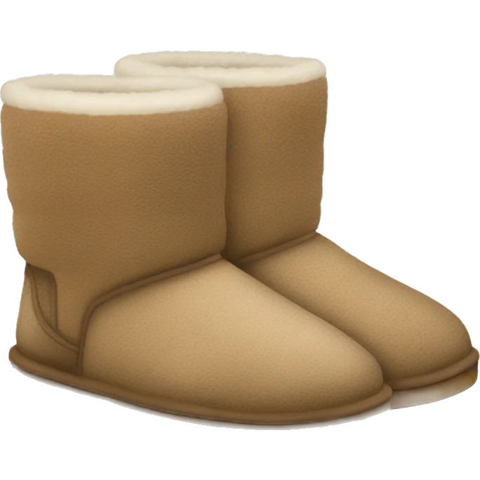 Ugg slipper boots emoji