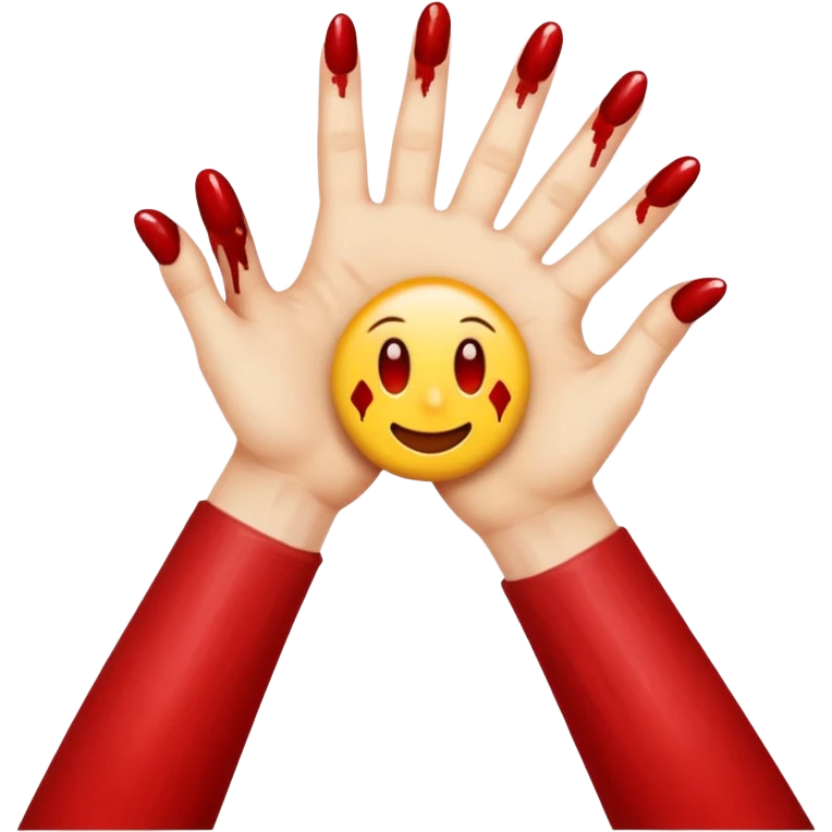 slitting my wrist normal round yellow emoji emoji