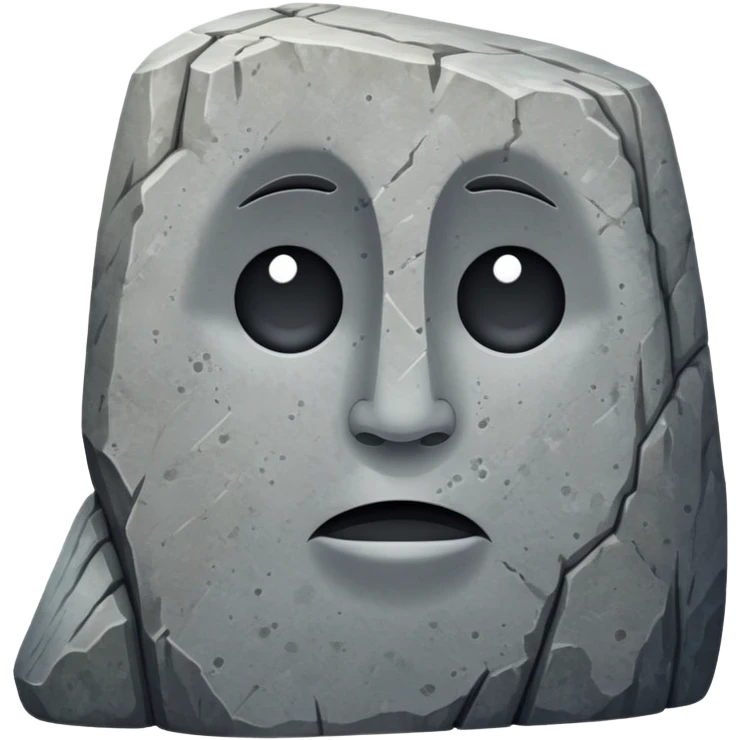 long head rock emoji