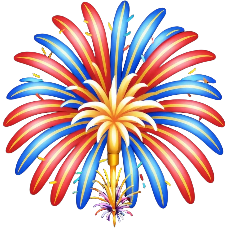carnival firework burst emoji