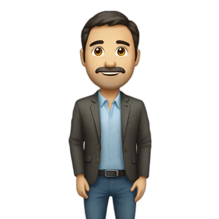 community manager rubio de 40 años emoji