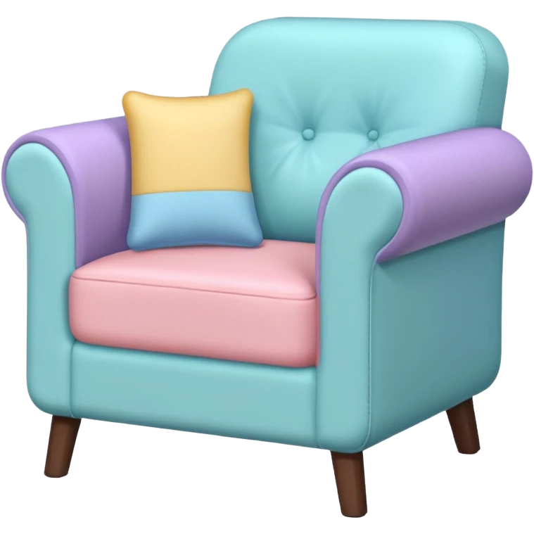 Pastel furniture emoji