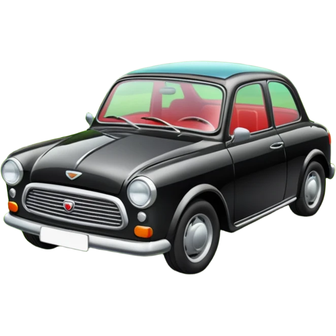 car with garden emoji