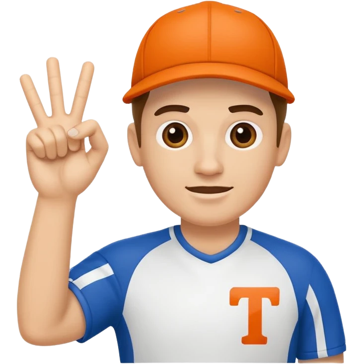 sports coach making "t" sign emoji
