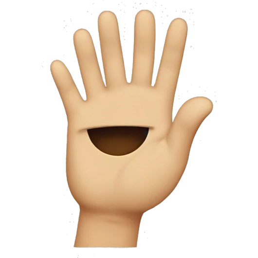 emoji facing away with hand annoying face emoji emoji